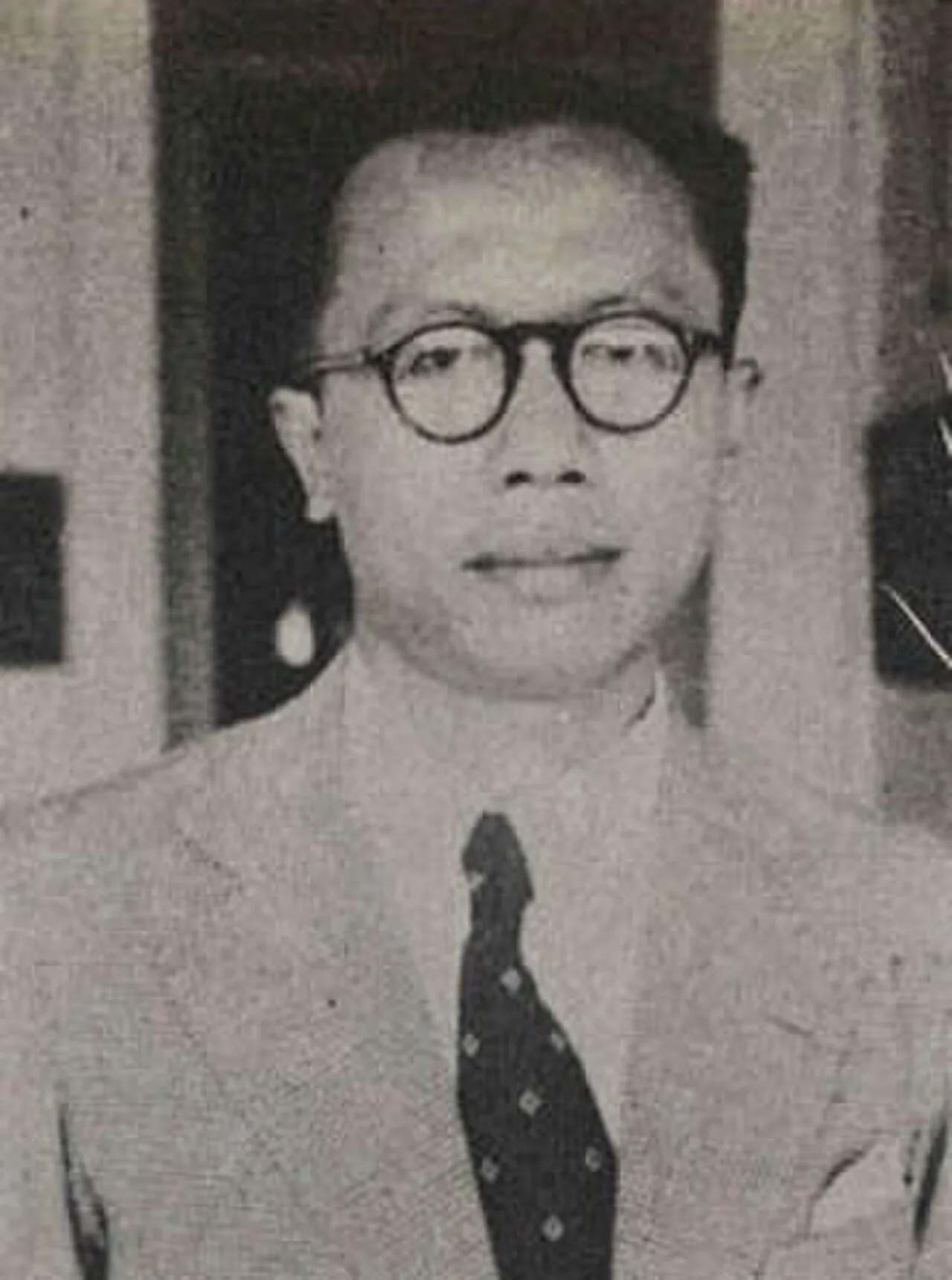 Porträt von Djuanda Kartawidjaja (1911–1963) – Gedenkseite