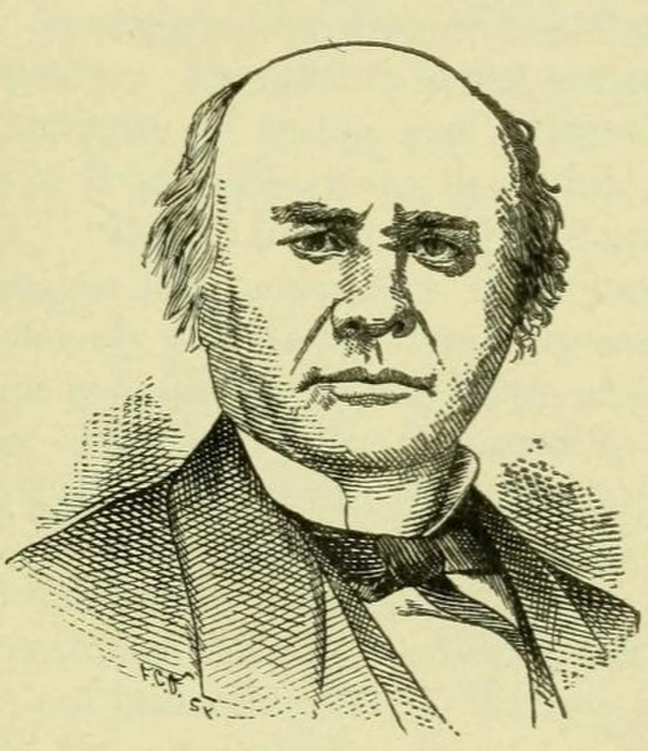 Portrait of Orlando Kellogg (1809–1865) – memorial page