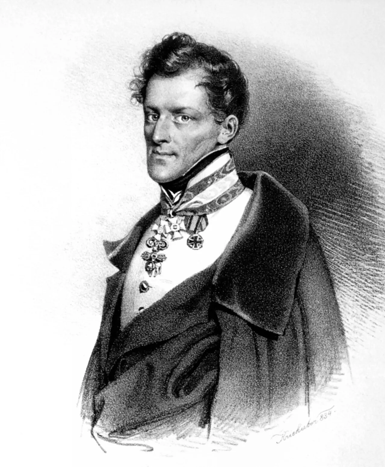Portrait of Alois Gonzaga von Liechtenstein (1780–1833) – memorial page