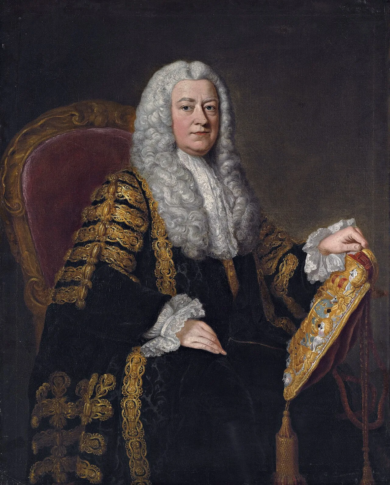 Porträt von Philip Yorke (1690–1764) – Gedenkseite