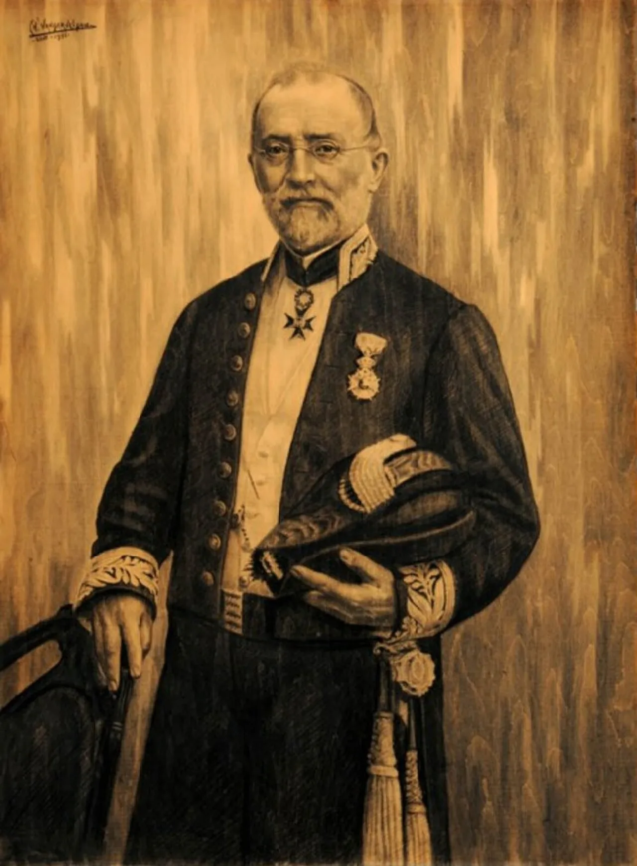 Portrait of Petrus Dierckx (1828–1921) – memorial page