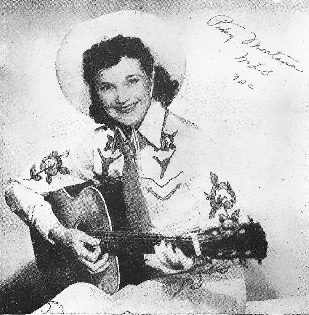 Porträt von Patsy Montana (1908–1996) – Gedenkseite