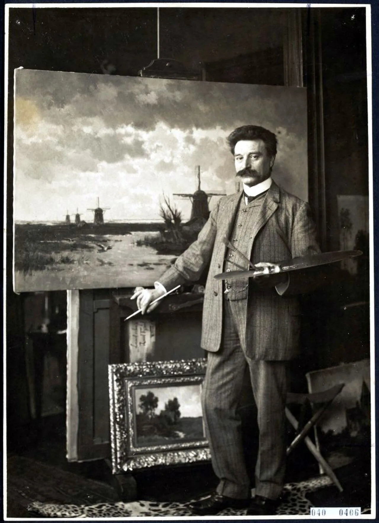 Porträt von Willem Cornelis Rip (1856–1922) – Gedenkseite