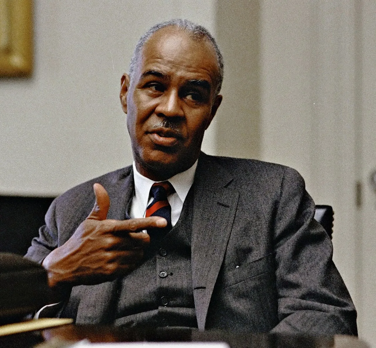 Portrait of Roy Wilkins (1902–1981) – memorial page