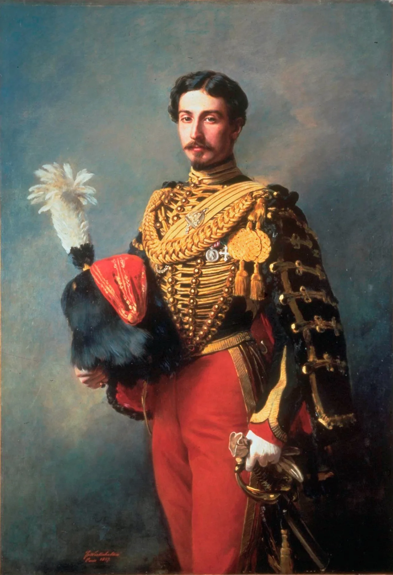 Porträt von Édouard André (1833–1894) – Gedenkseite