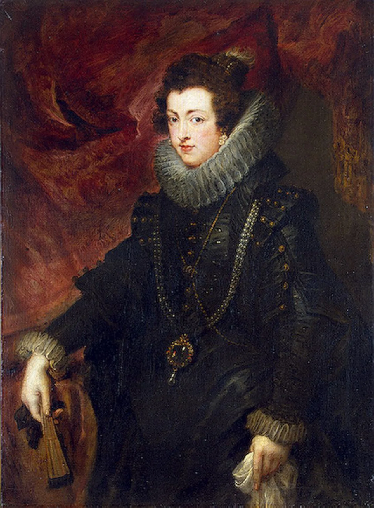 Porträt von Élisabeth de Bourbon (1602–1644) – Gedenkseite