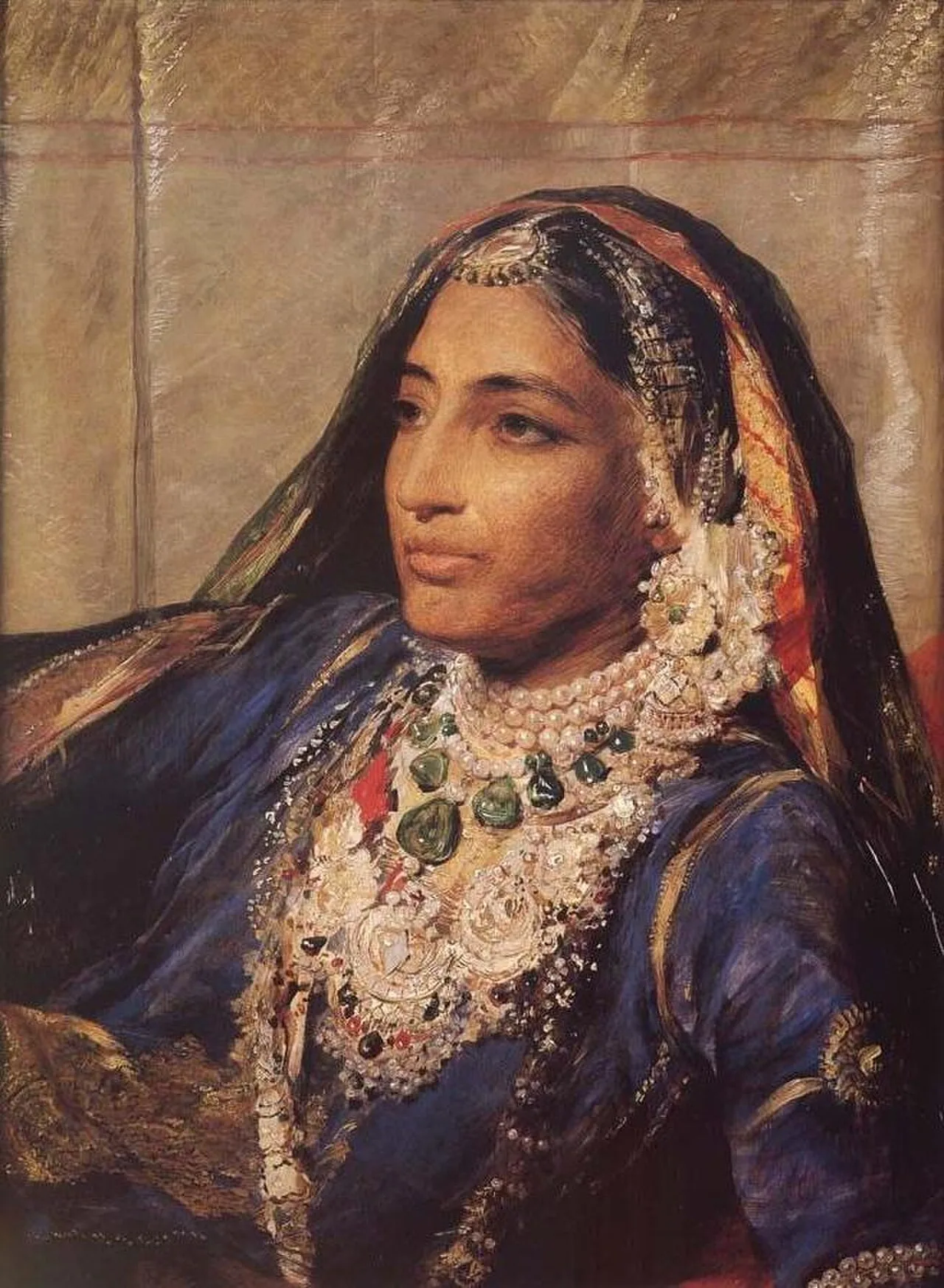 Porträt von Jind Kaur (1817–1863) – Gedenkseite