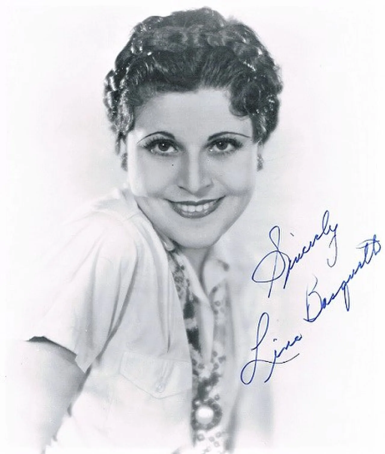 Porträt von Lina Basquette (1907–1994) – Gedenkseite