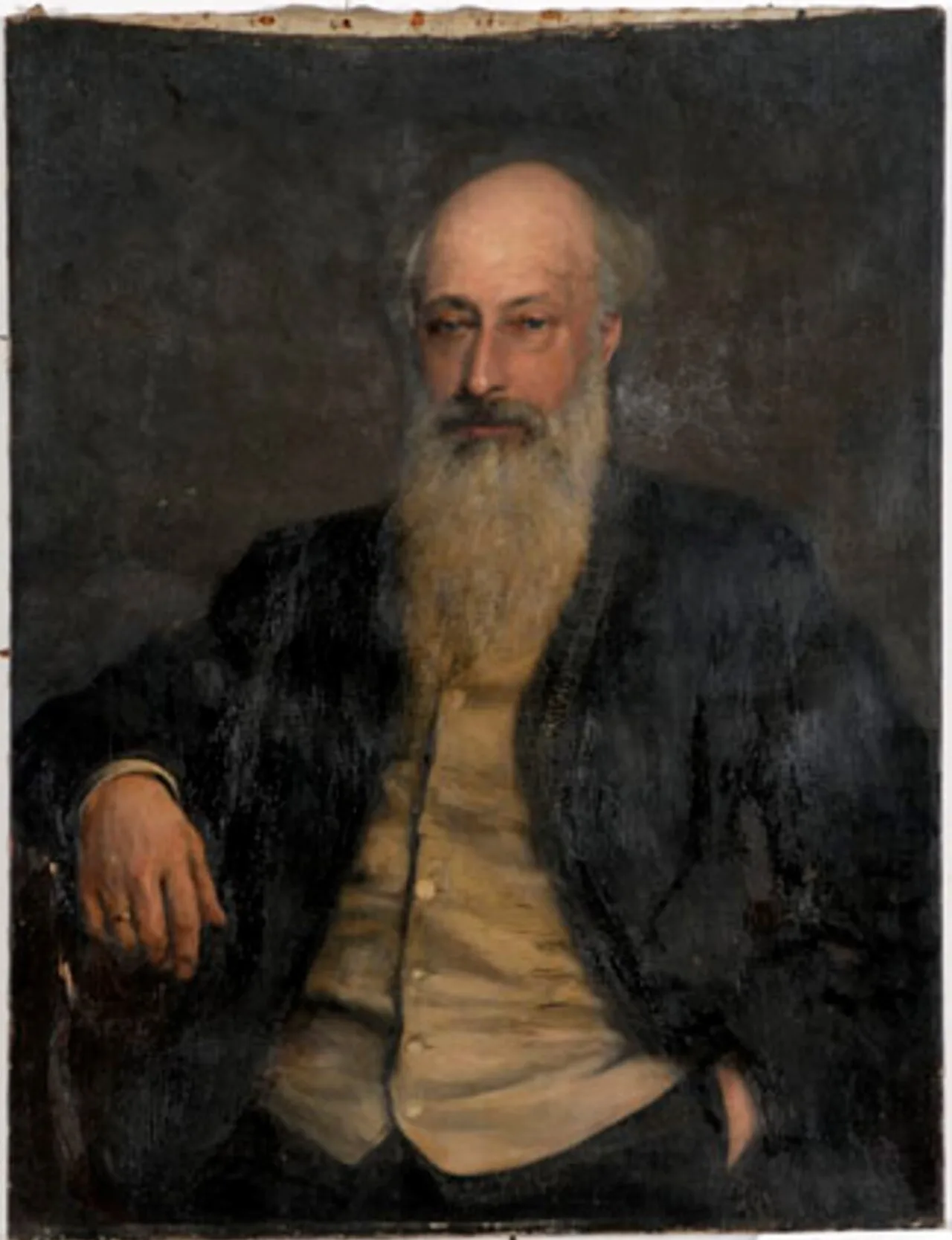 Portrait of Paul François Hubrecht (1829–1902) – memorial page