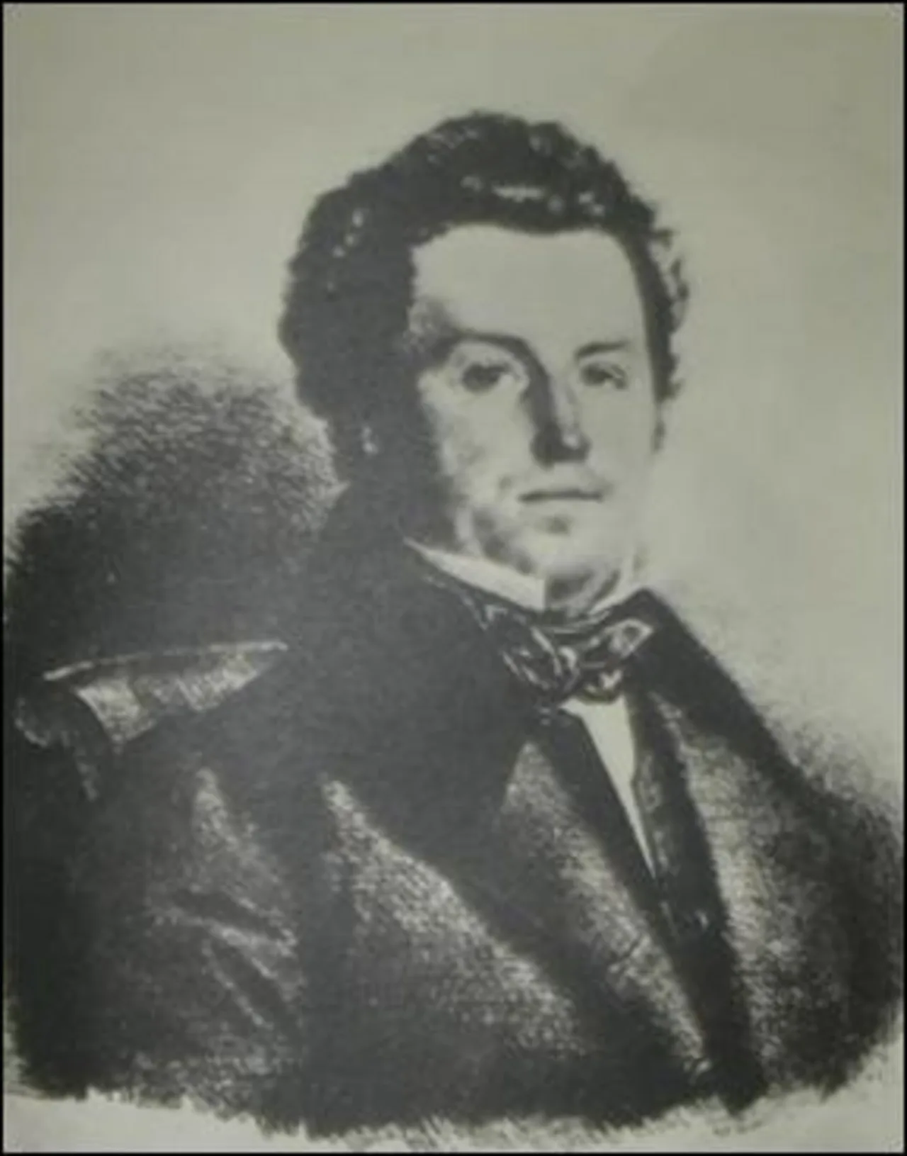Porträt von Charles Zoude (1794–1860) – Gedenkseite