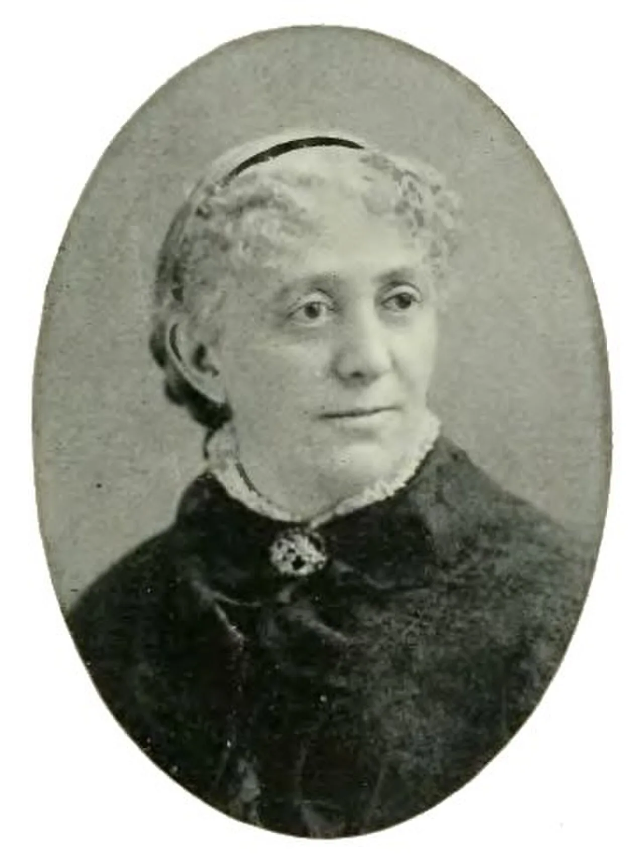 Porträt von Mary Newbury Adams (1837–1901) – Gedenkseite