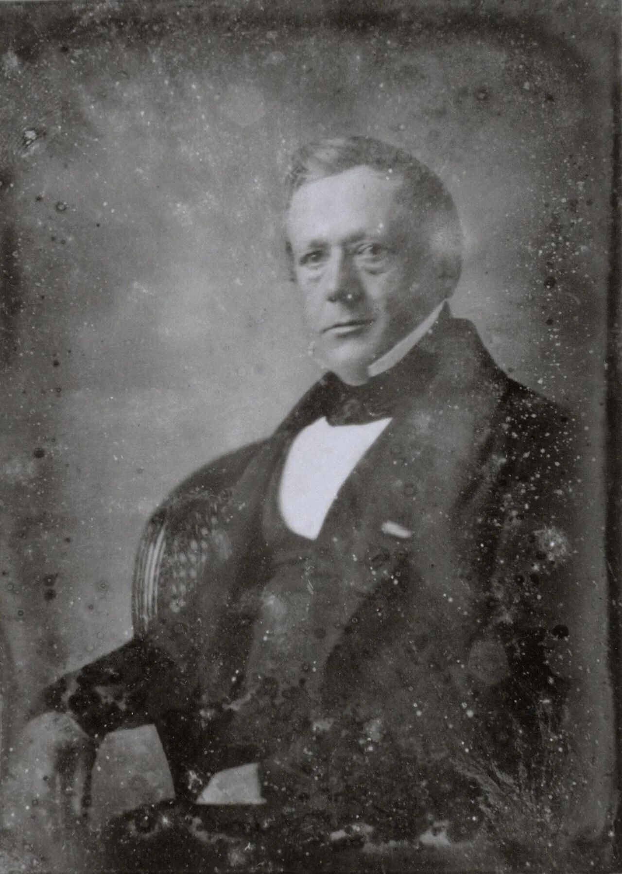 Porträt von Johannes Sebastiaan van Naamen (1801–1852) – Gedenkseite