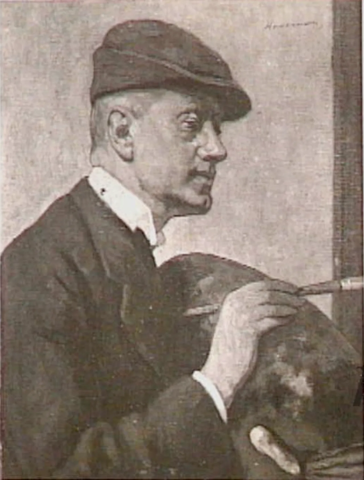 Porträt von Hendrik Haverman (1857–1928) – Gedenkseite