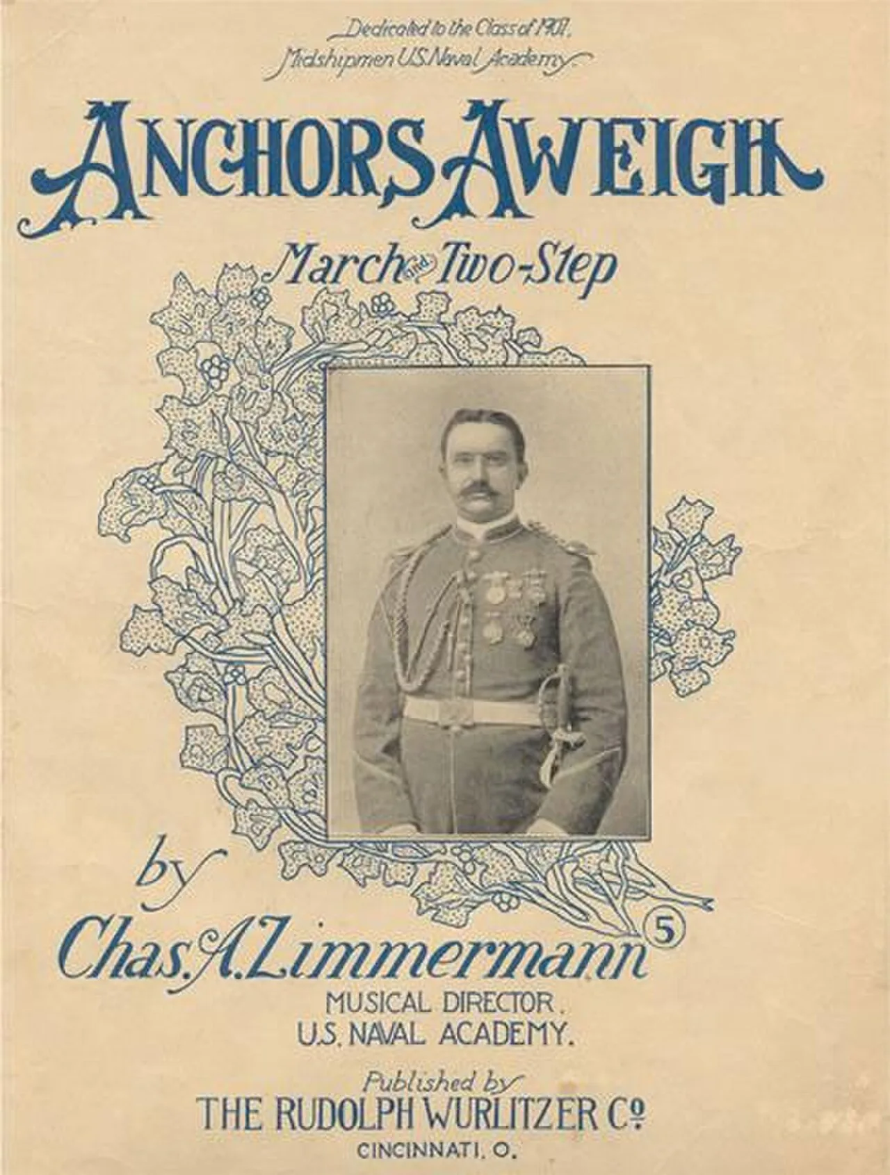 Porträt von Charles A. Zimmermann (1862–1916) – Gedenkseite
