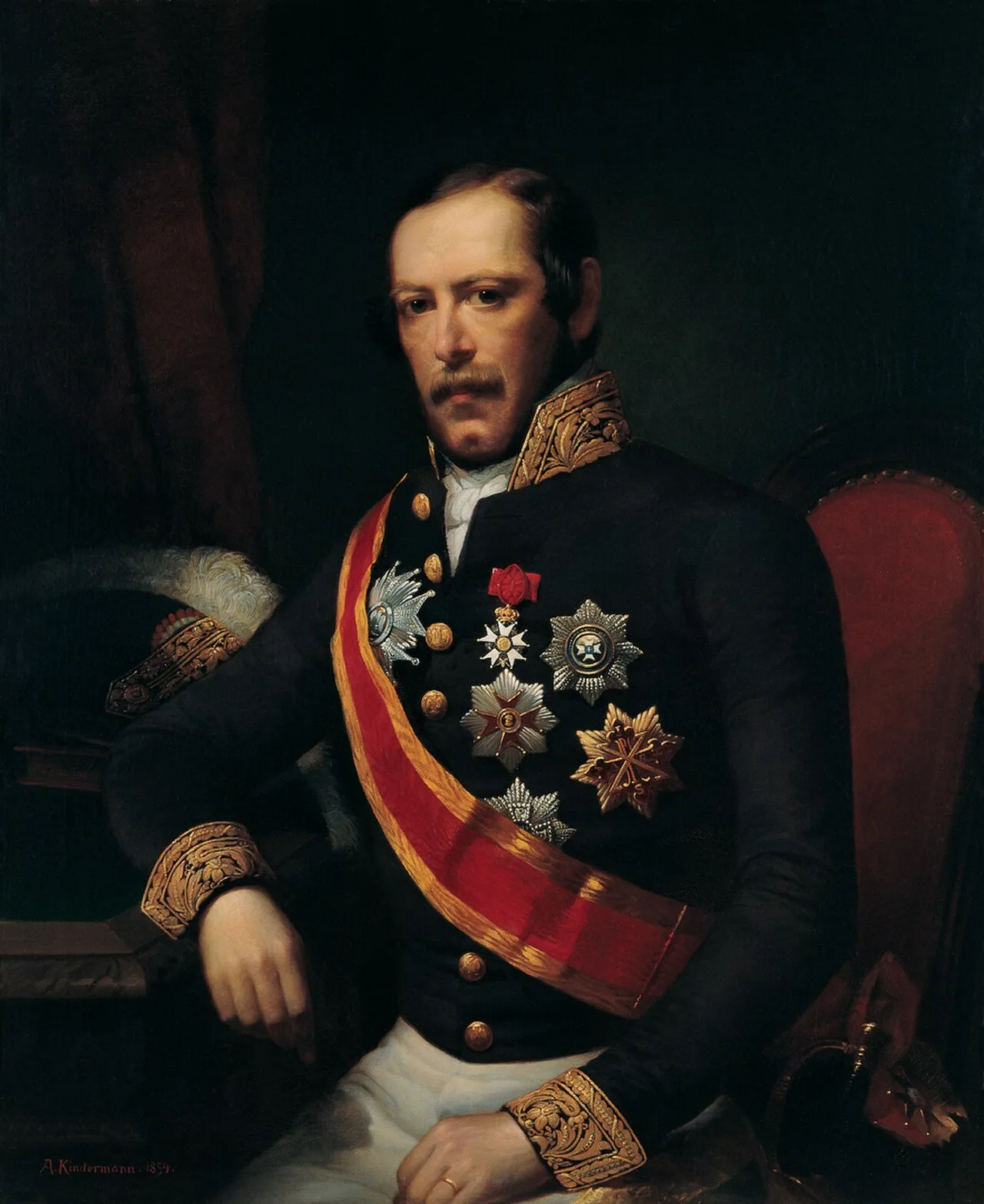 Portrait of Édouard Thouvenel (1818–1866) – memorial page