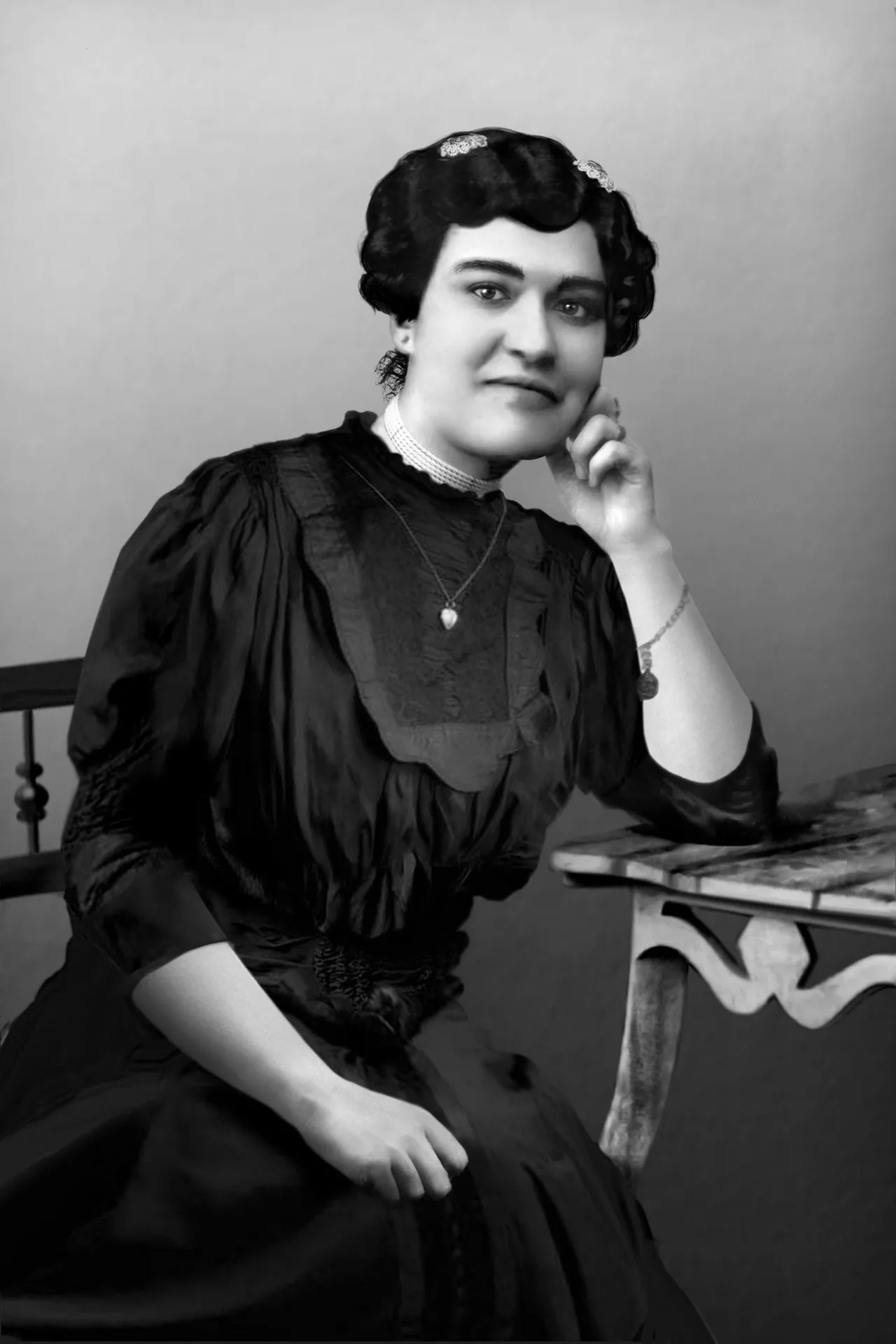 Porträt von Carolina Beatriz Ângelo (1878–1911) – Gedenkseite