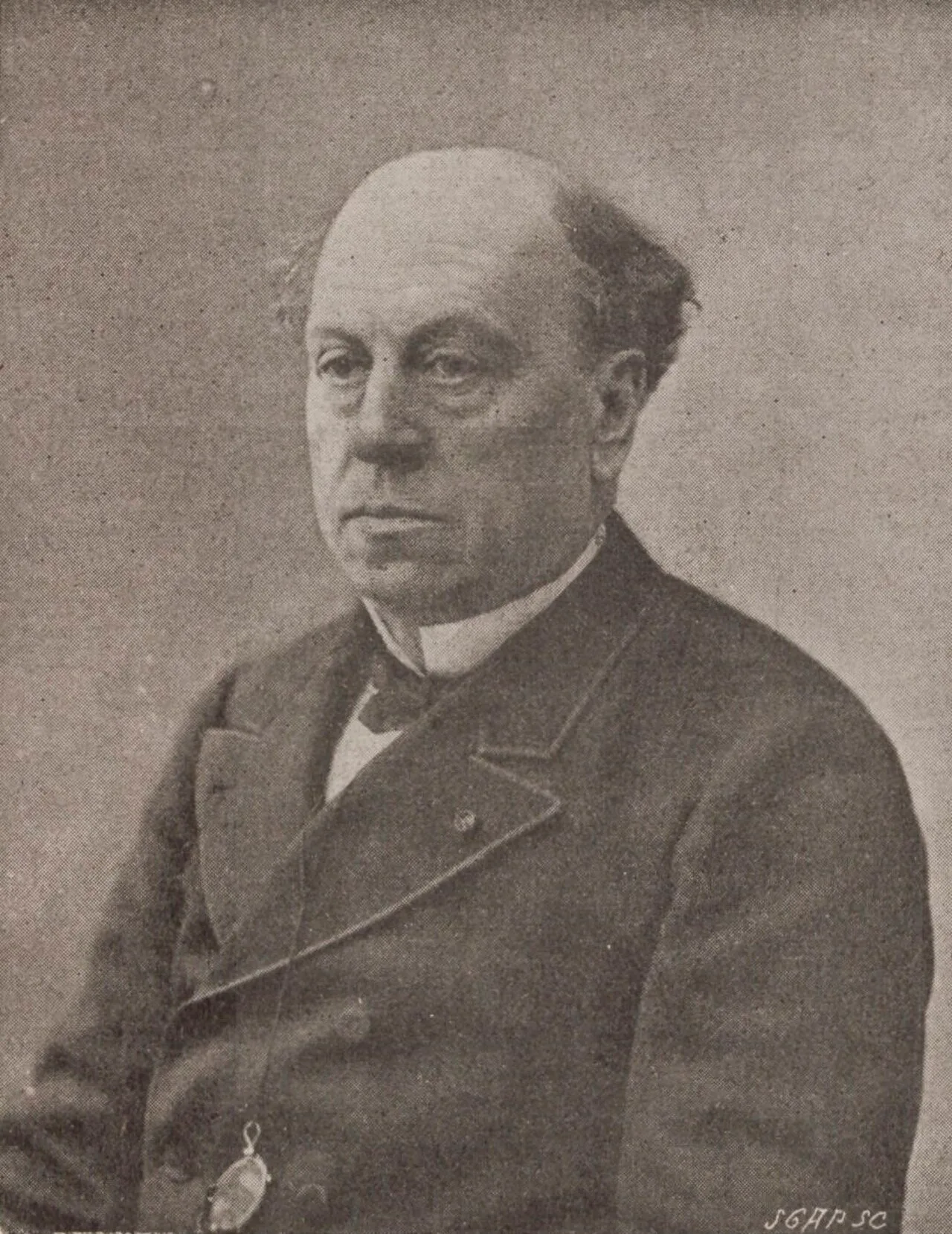 Portrait of Albert Dauphin (1827–1898) – memorial page