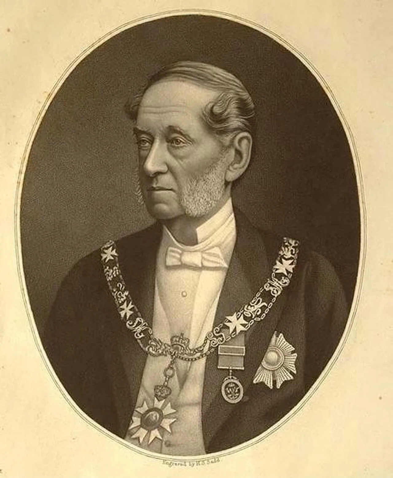 Porträt von Alfred Stephen (1802–1894) – Gedenkseite