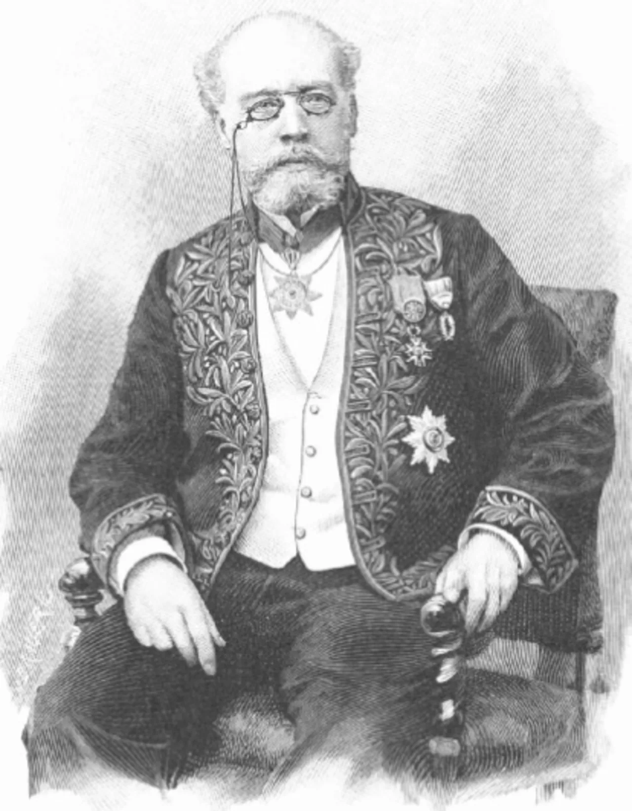 Portrait of Alfred de Foville (1842–1913) – memorial page