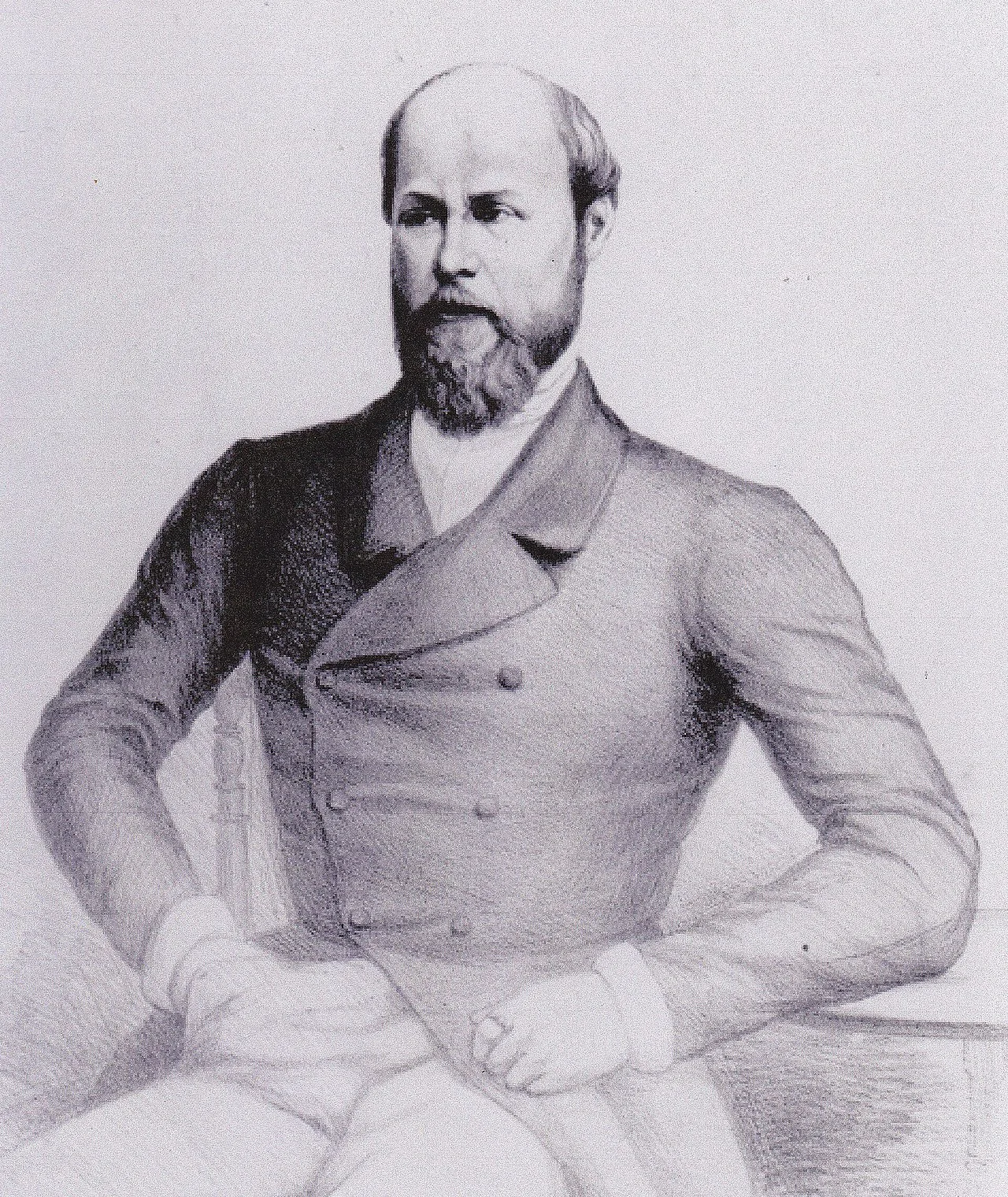 Portrait of Alphonse Gent (1813–1894) – memorial page