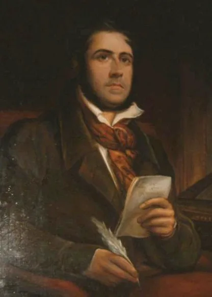 Porträt von Amédée Bast (1795–1892) – Gedenkseite