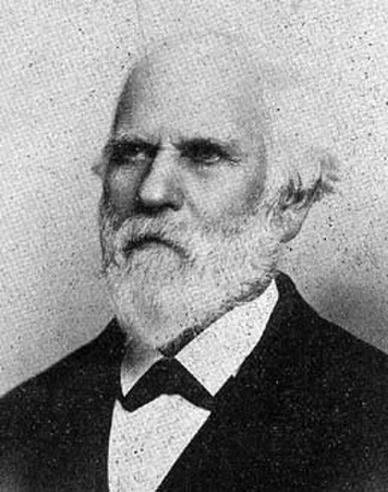 Porträt von Joel E. Hendricks (1818–1893) – Gedenkseite