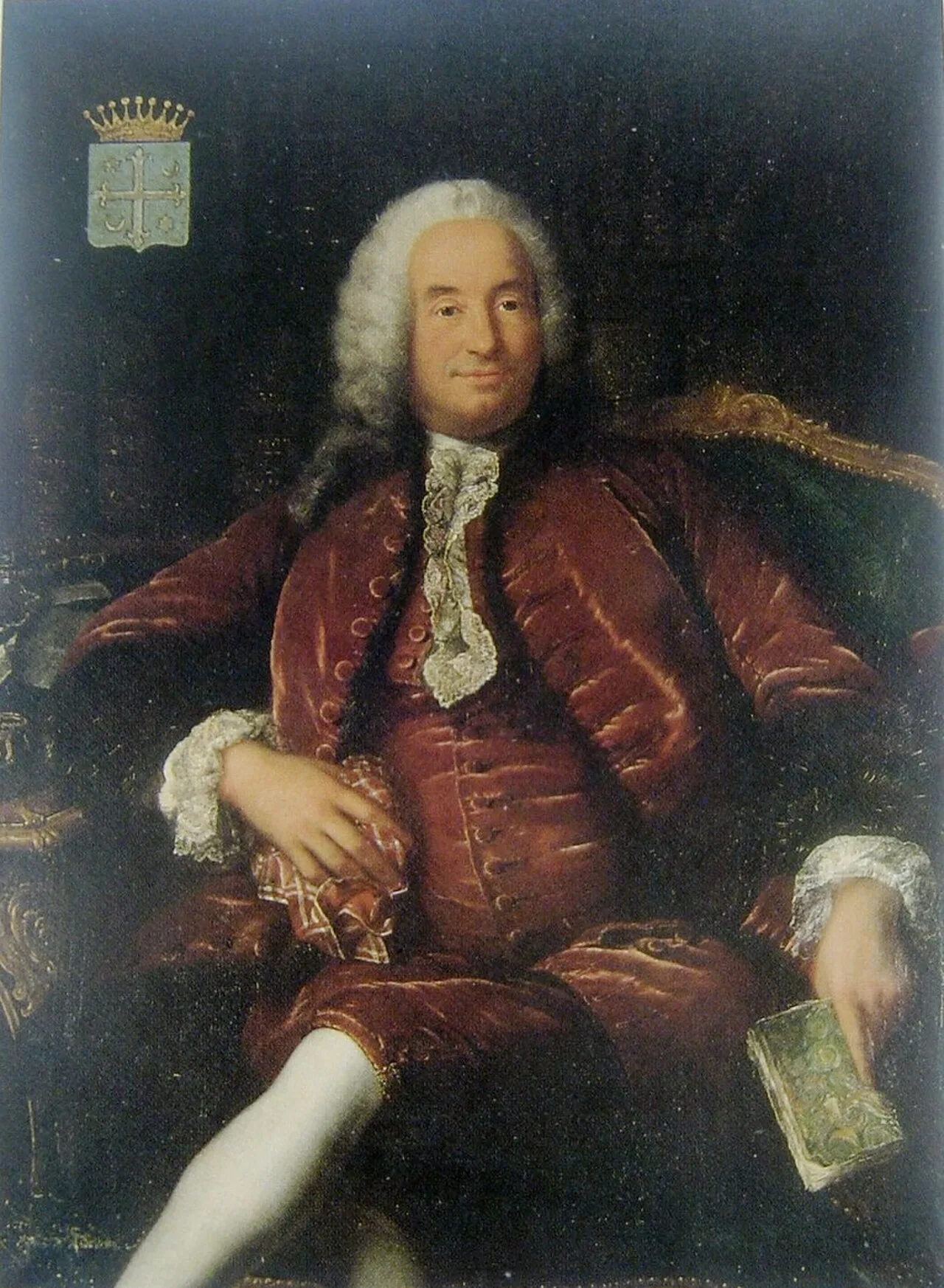Porträt von André Haudry (1688–1769) – Gedenkseite