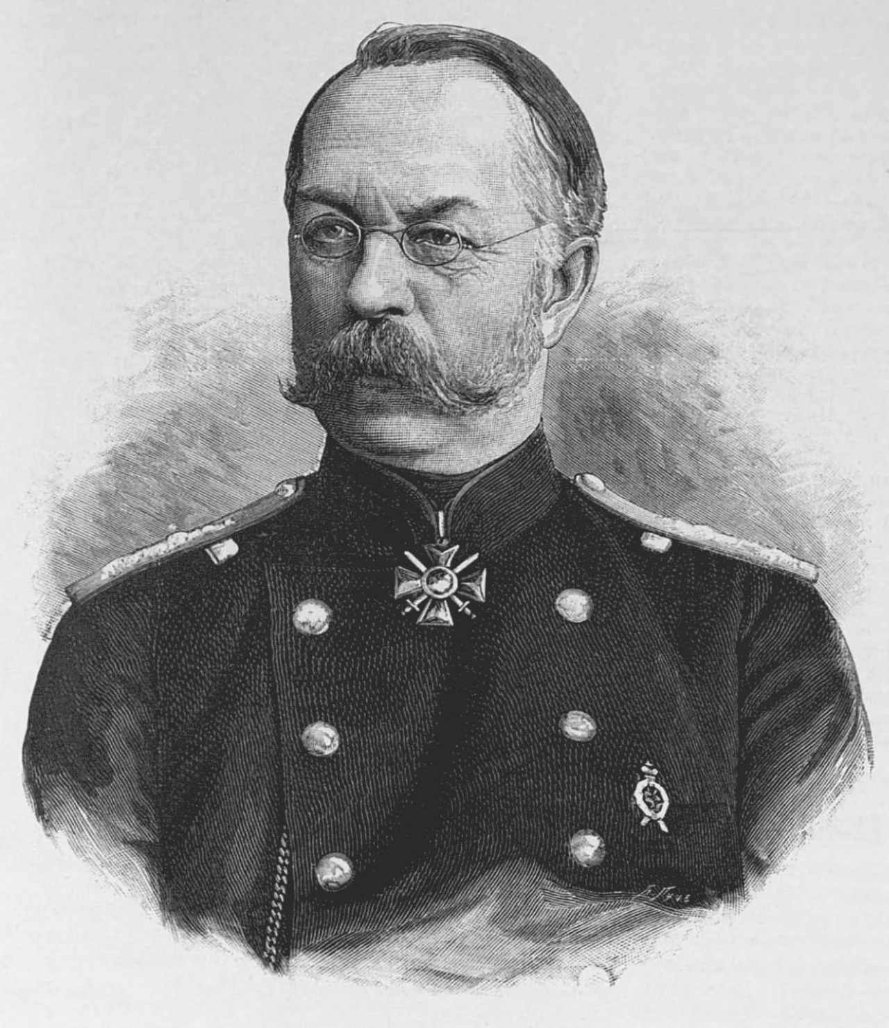 Porträt von Alexander von Obermüller (1828–1892) – Gedenkseite