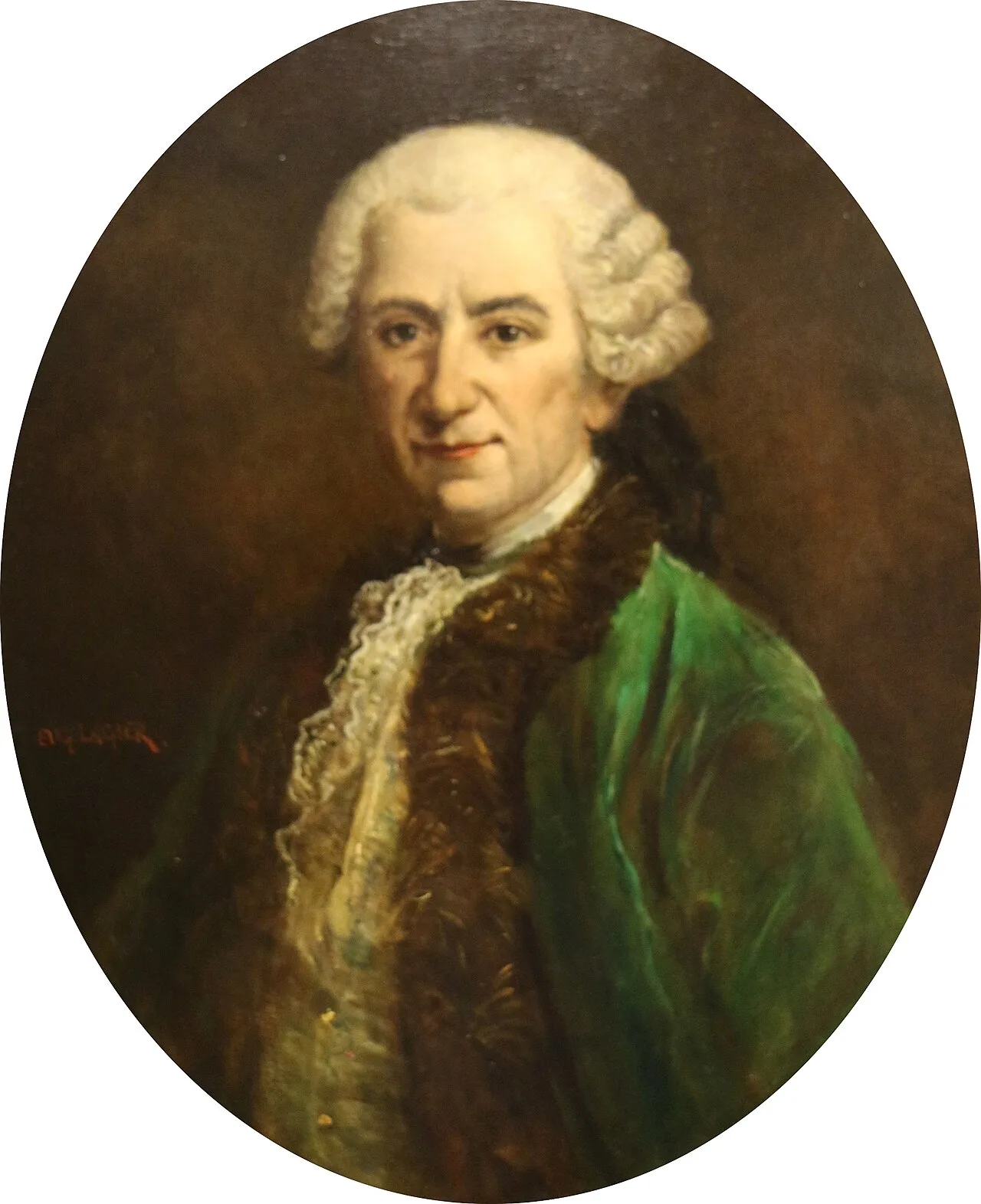 Portrait of Antoine-Louis de Chalamont de La Visclède (1692–1760) – memorial page