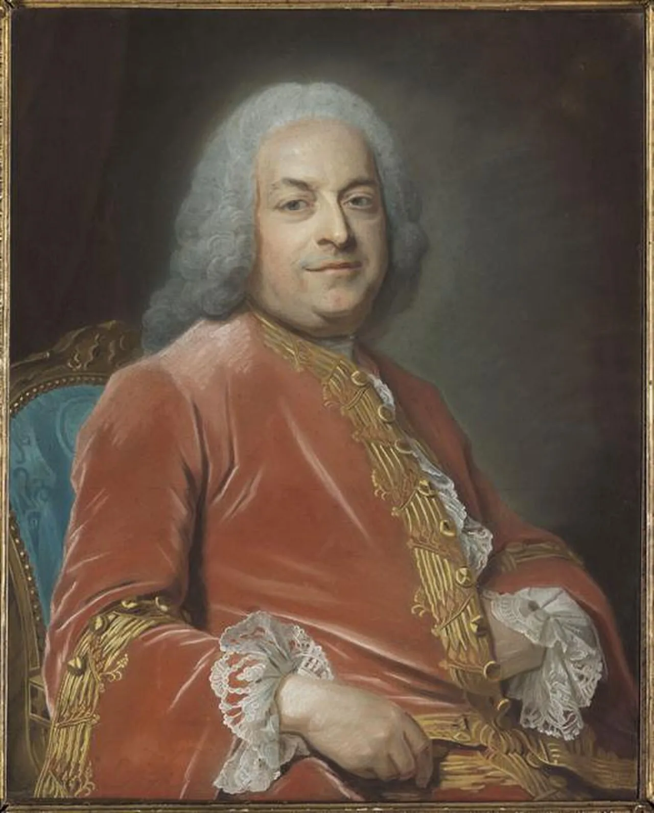 Porträt von Antoine Gaspard Grimod de La Reynière (1687–1754) – Gedenkseite