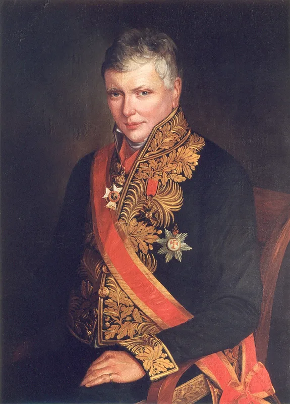 Porträt von Émile d'Oultremont (1787–1851) – Gedenkseite