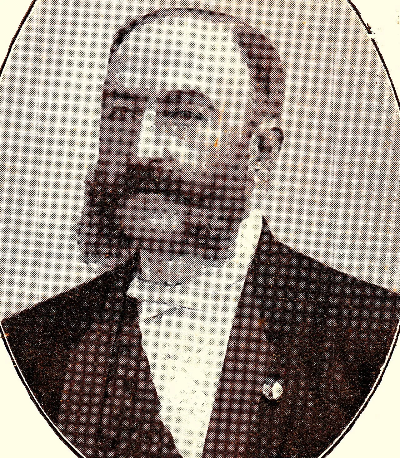 Porträt von Marc Willem du Tour van Bellinchave (1835–1908) – Gedenkseite