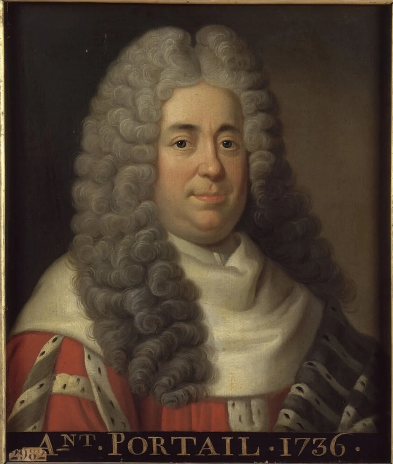 Portrait of Antoine Portail (1674–1736) – memorial page
