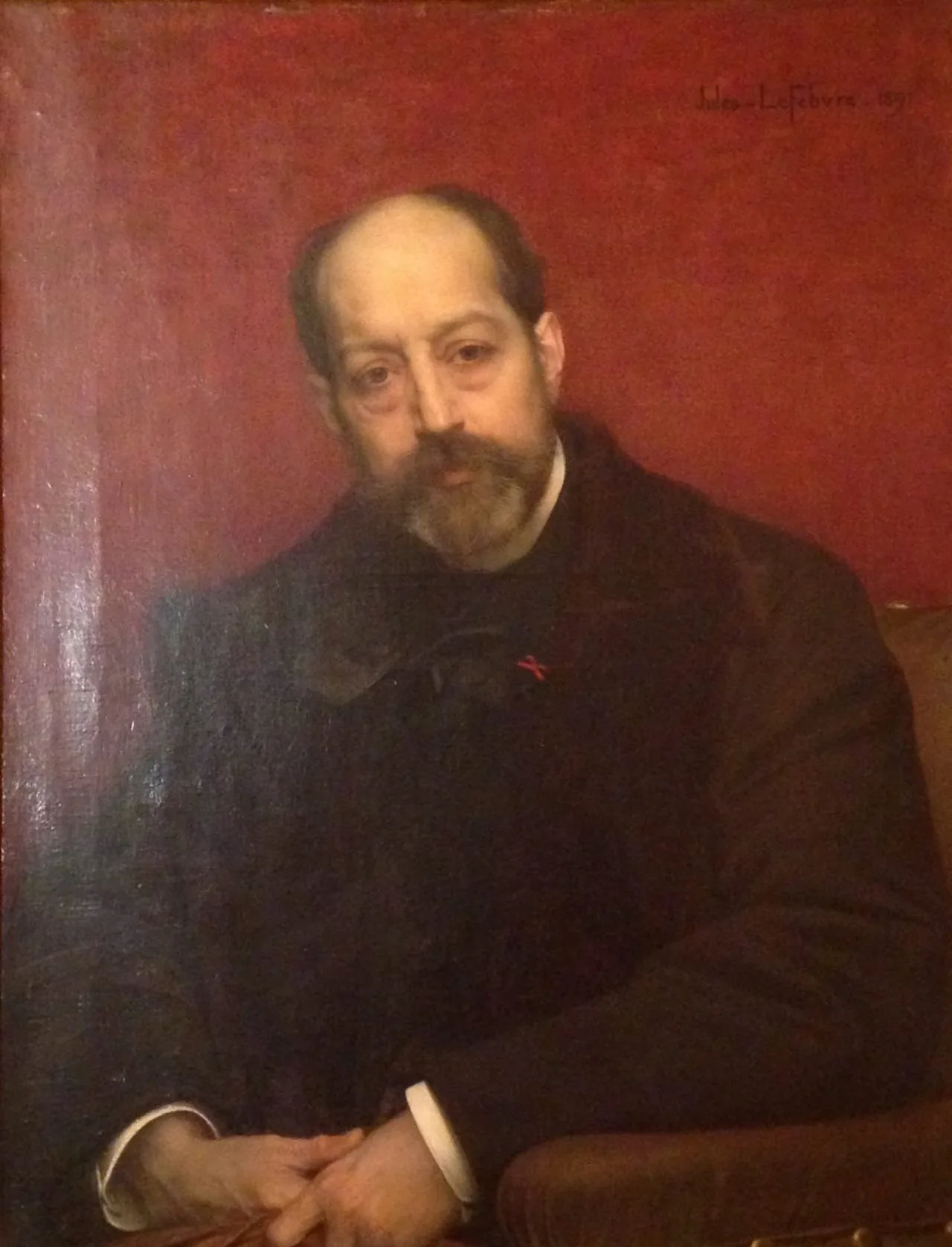 Porträt von Auguste Balsan (1836–1896) – Gedenkseite