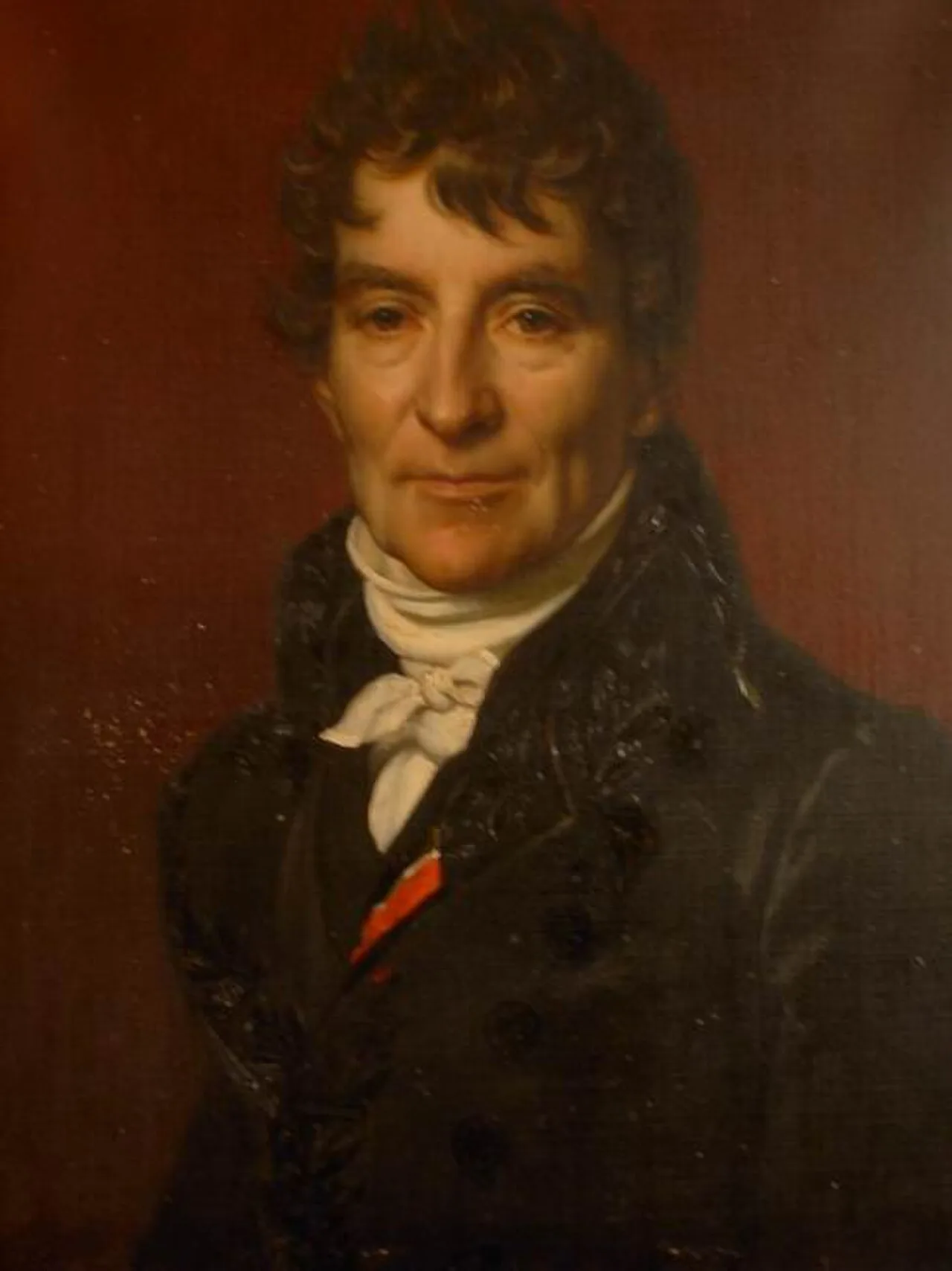 Porträt von Augustin François de Silvestre (1762–1851) – Gedenkseite