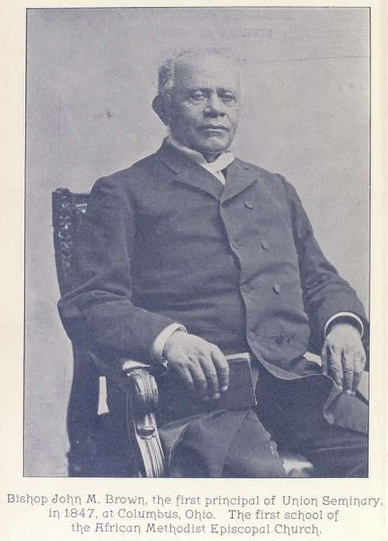 Portrait of John M. Brown (1817–1893) – memorial page