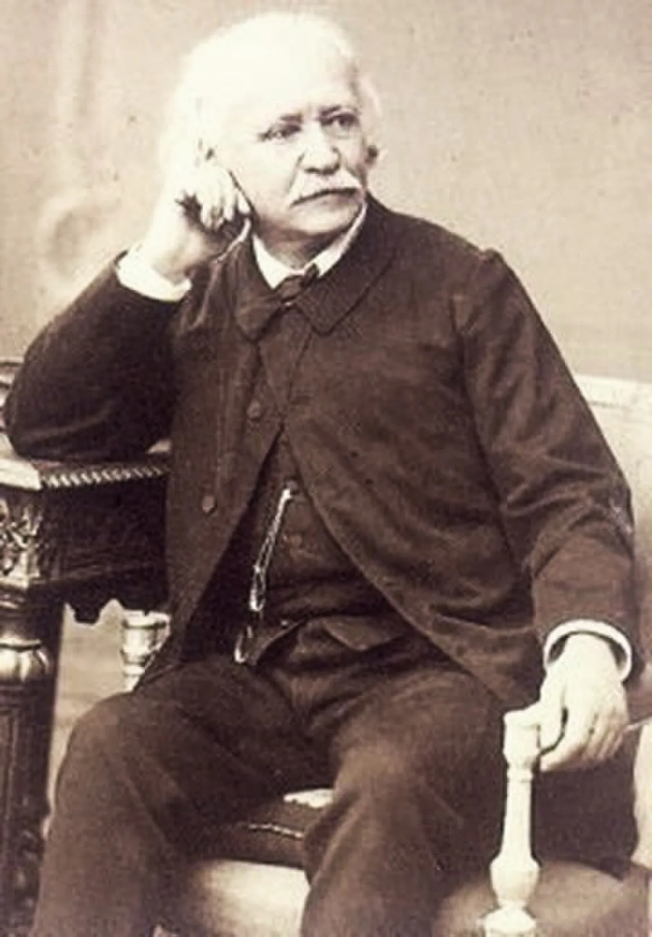 Porträt von Paul Meurice (1818–1905) – Gedenkseite