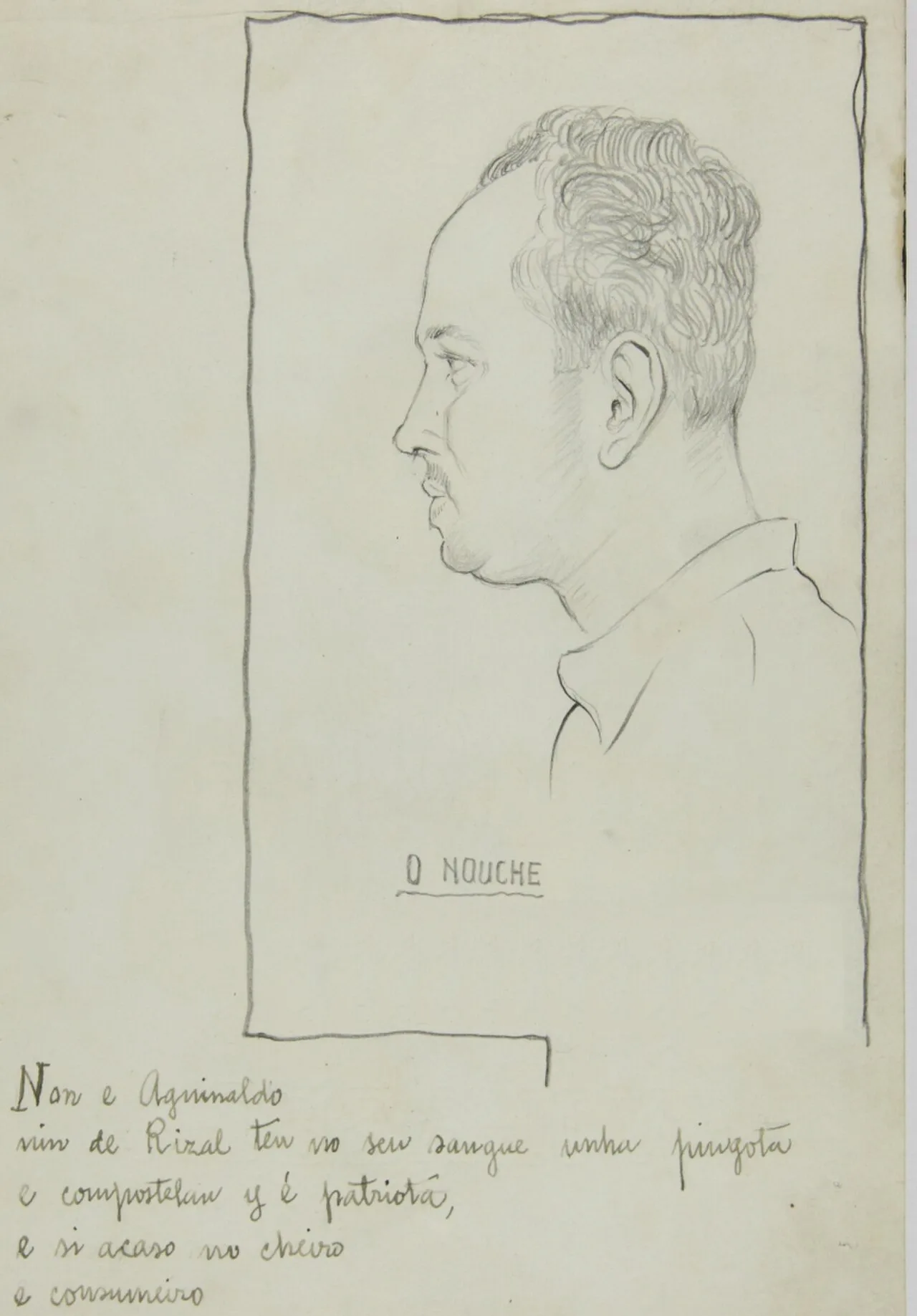 Porträt von Luís Martínez Nouche (1902–1936) – Gedenkseite