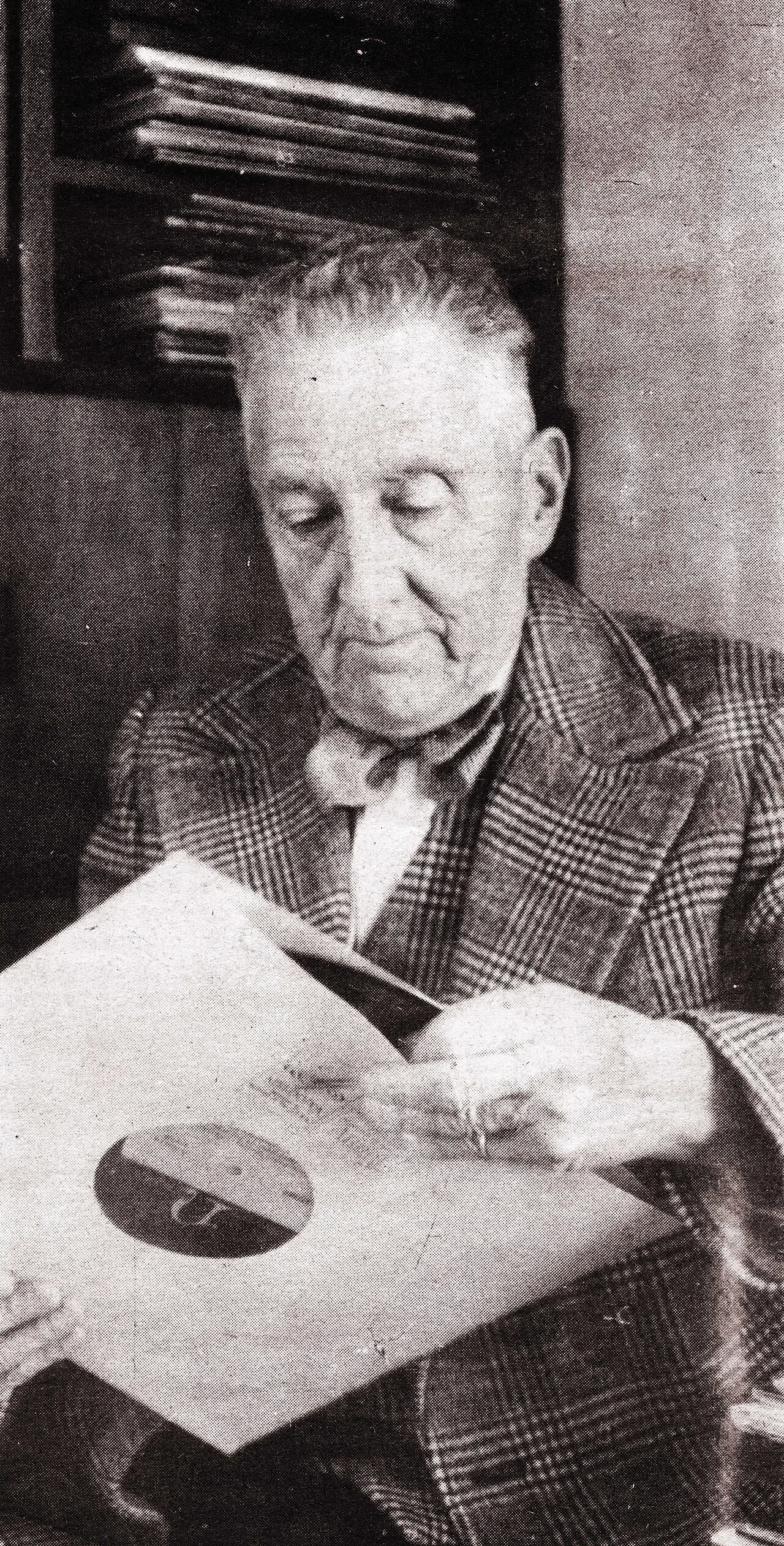 Porträt von Flavio Machicado Viscarra (1898–1986) – Gedenkseite