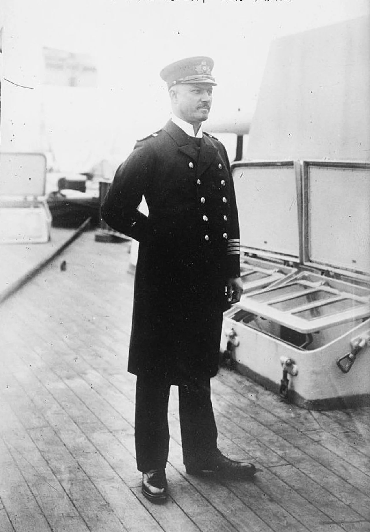Porträt von Ernst Karl August Klemens von Mann (1864–1934) – Gedenkseite