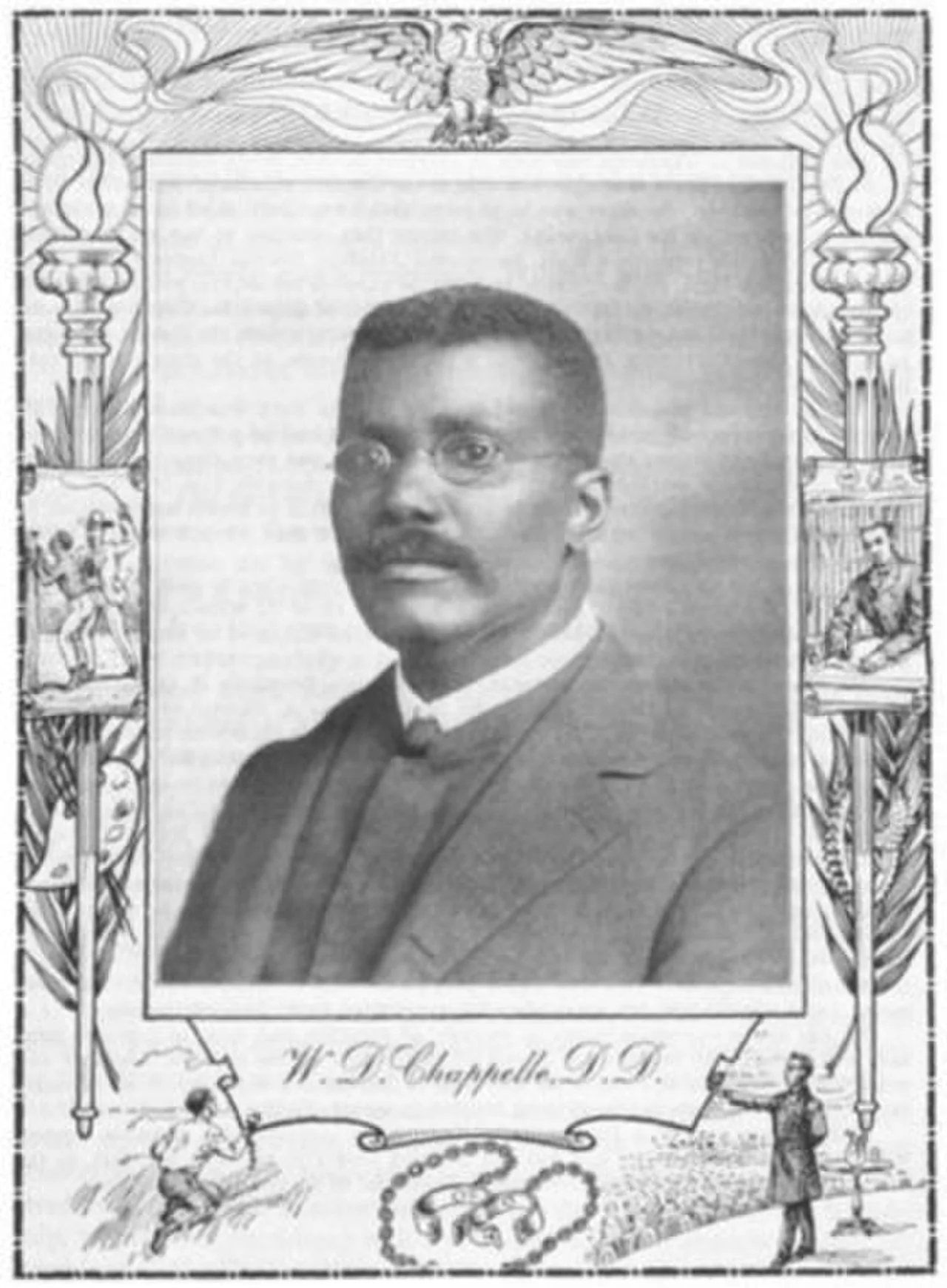 Portrait of William D. Chappelle (1857–1925) – memorial page