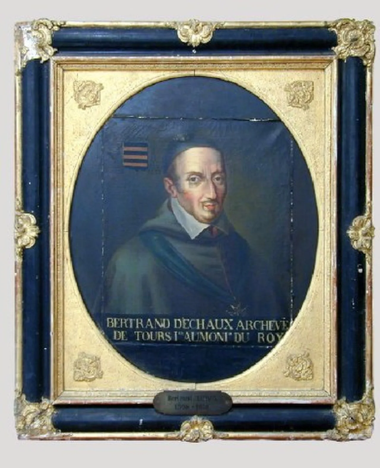 Porträt von Bertrand d'Eschaud (1556–1641) – Gedenkseite