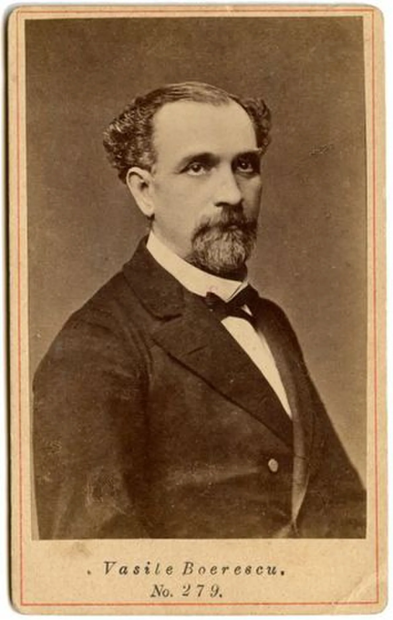 Portrait of Vasile Boerescu (1830–1883) – memorial page