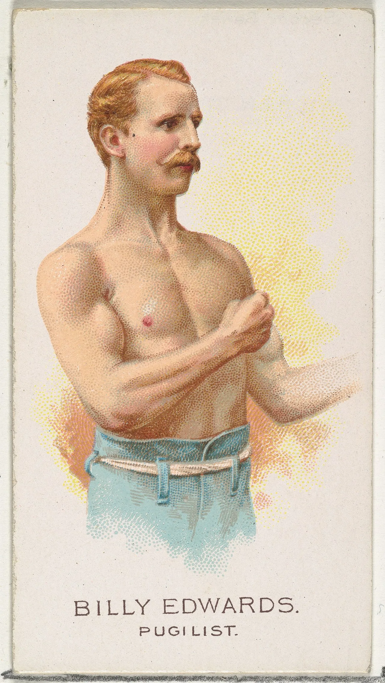 Porträt von Billy Edwards (1844–1907) – Gedenkseite