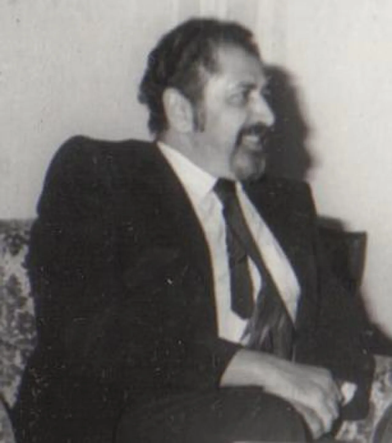 Porträt von Khaled al-Hassan (1928–1994) – Gedenkseite