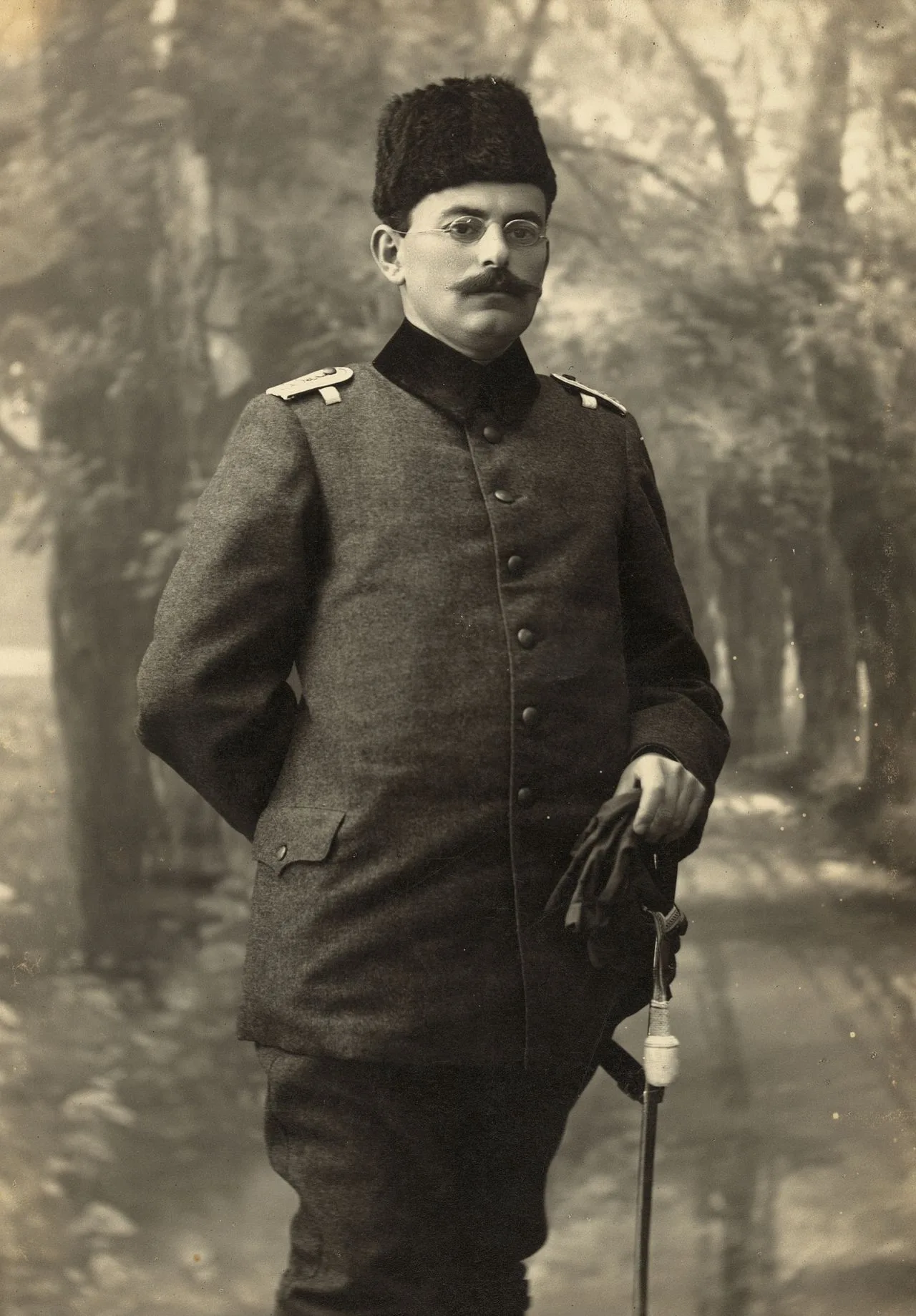 Porträt von Tawfiq Canaan (1882–1964) – Gedenkseite