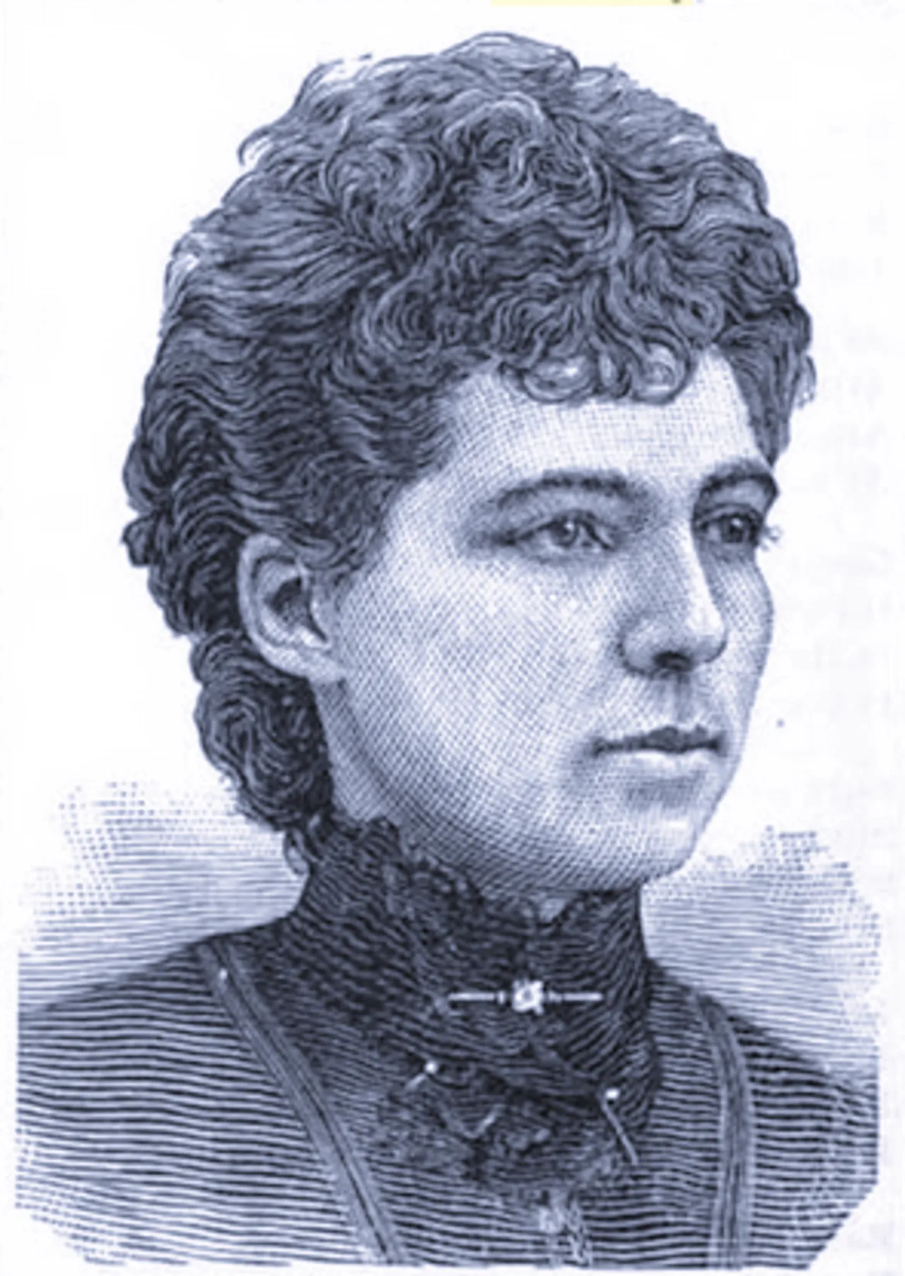 Porträt von Velma Caldwell Melville (1858–1924) – Gedenkseite