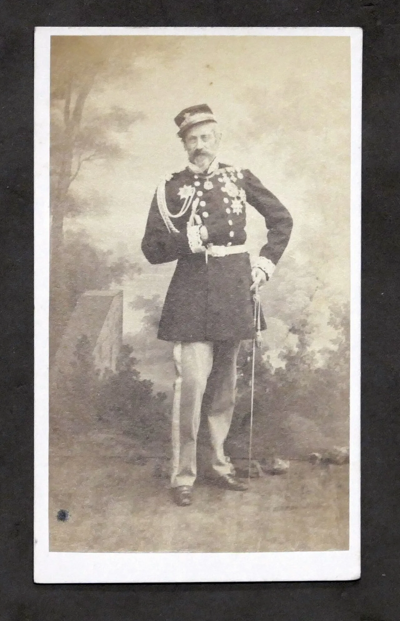 Portrait of Carlo Alberto Gerbaix de Sonnaz (1839–1920) – memorial page