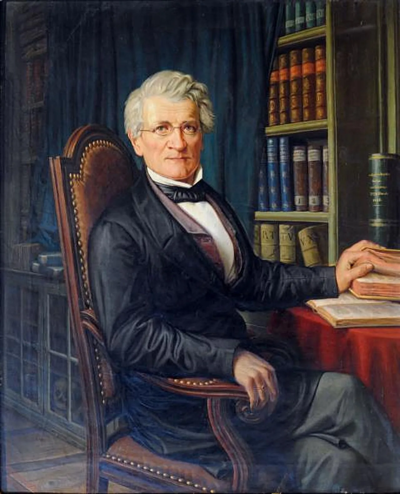 Portrait of Cäsar Adolf Bloesch (1804–1863) – memorial page