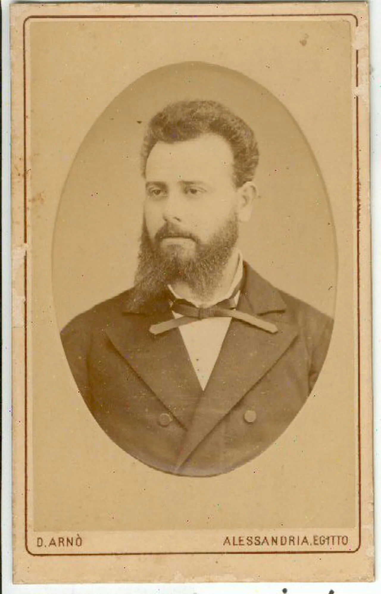Porträt von Charles Alerini (1842–1901) – Gedenkseite